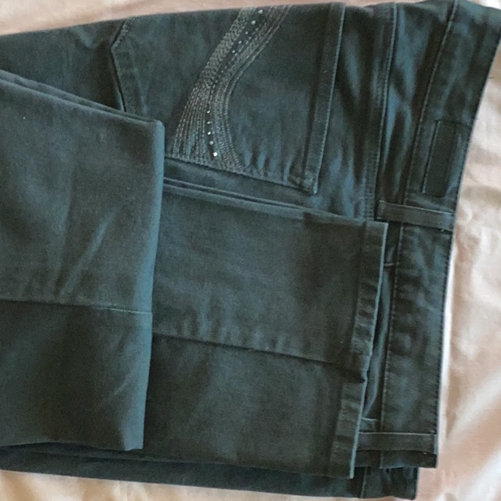 Ladies denim pants.